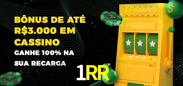 1RR melhor bônus de depósito